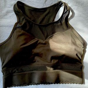 ZYIA- Black Star Mesh Bra